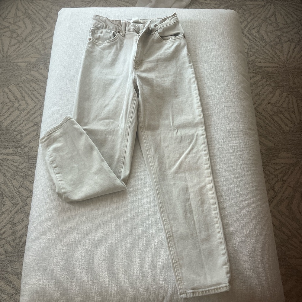 khaki high waisted vintage pants
